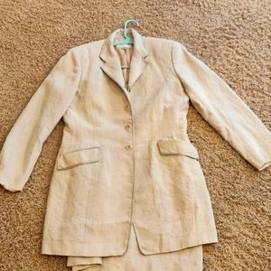 Emanuel Ungaro linen 2 piece size 10